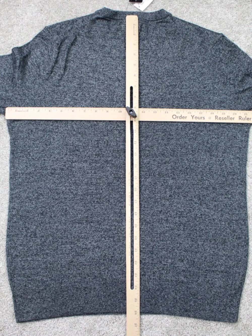 Banana Republic Sweater NWT Mens Medium Gray Premium Luxe Yarn Silk/Cashmere L/S